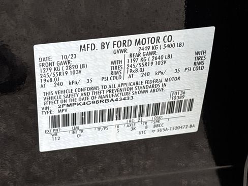 Used 2024 Ford Edge SE w/ Black Appearance Package AWD/4WD image 32