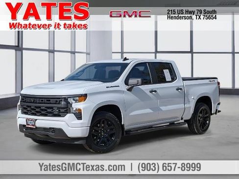 Used 2024 Chevrolet Silverado 1500 Custom w/ LPO, Dark Essentials Package image 1