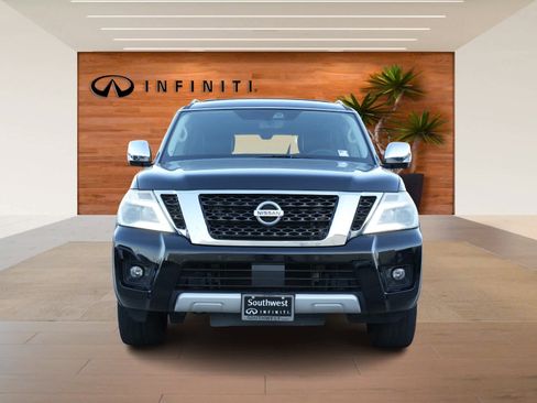Used 2018 Nissan Armada Platinum w/ Captain Seat Package image 2