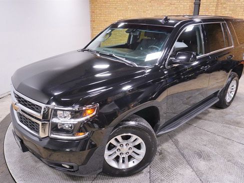 Used 2019 Chevrolet Tahoe 4WD SSV Police Red/Blue Visor image 2