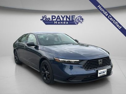 Certified 2025 Honda Accord SE