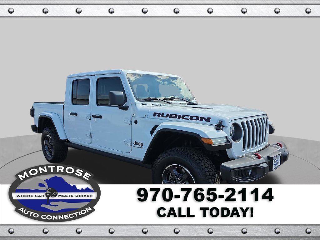 Used 2023 Jeep Gladiator Rubicon w/ LED Lighting Group AWD/4WD 360° Tour