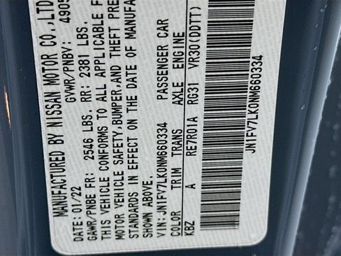 Used 2022 INFINITI Q60 Red Sport 400 w/ Cargo Package image 12