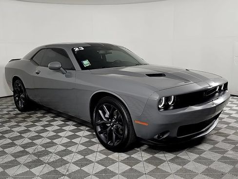 Used 2023 Dodge Challenger SXT w/ Blacktop Package RWD image 3