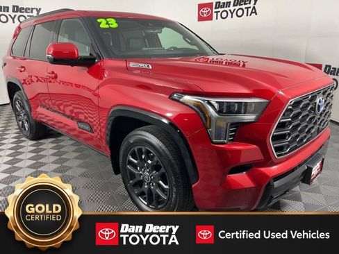 Certified 2023 Toyota Sequoia Platinum image 1