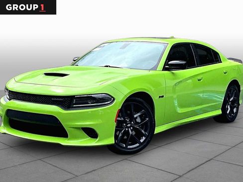 Used 2023 Dodge Charger R/T w/ Blacktop Package RWD image 1