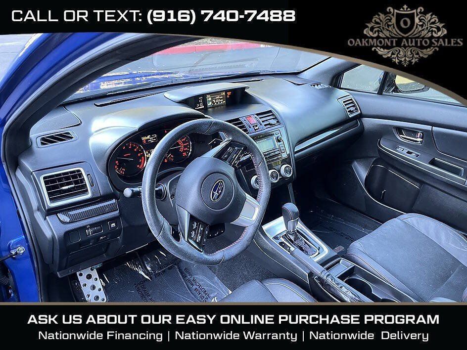 Used 2015 Subaru WRX Limited w/ Popular Package #3 AWD/4WD image 20
