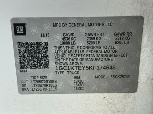 Used 2019 Chevrolet Silverado 2500 LTZ w/ Duramax Plus Package image 29