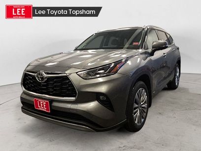 New 2026 Toyota Highlander Platinum