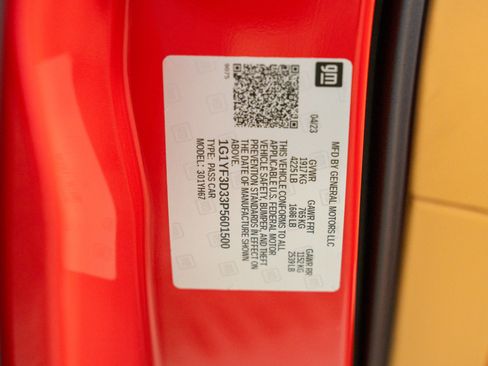 Used 2023 Chevrolet Corvette Z06 w/ Battery Protection Package RWD image 44