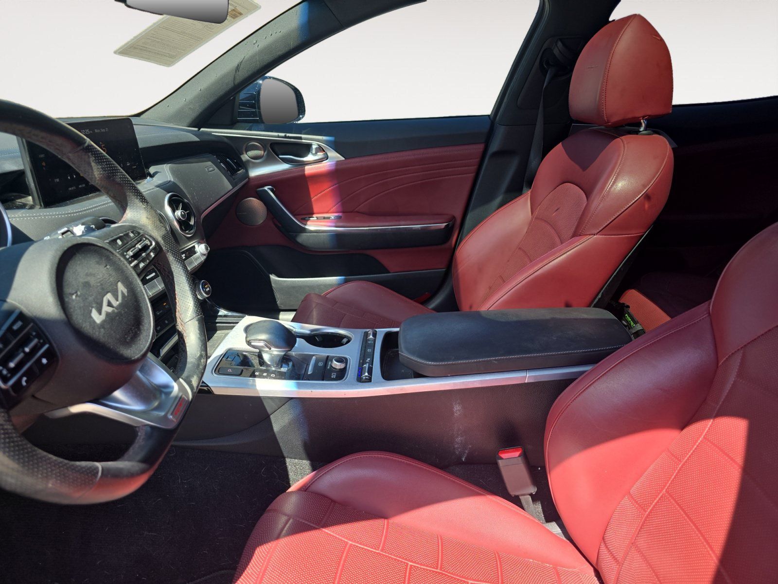 Certified 2022 Kia Stinger GT2 w/ Red Interior Color Package RWD image 21