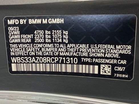 Used 2024 BMW M4 Competition w/ Executive Package image 15