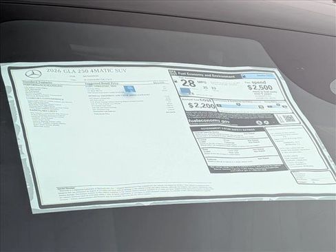 New 2026 Mercedes-Benz GLA 250 4MATIC image 17