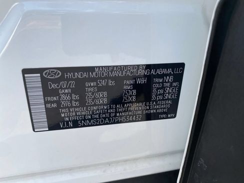 Certified 2023 Hyundai Santa Fe SEL AWD/4WD image 25