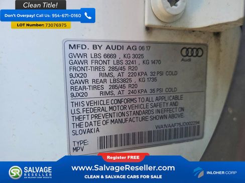 Used 2018 Audi Q7 3.0T Prestige w/ Prestige Package image 4