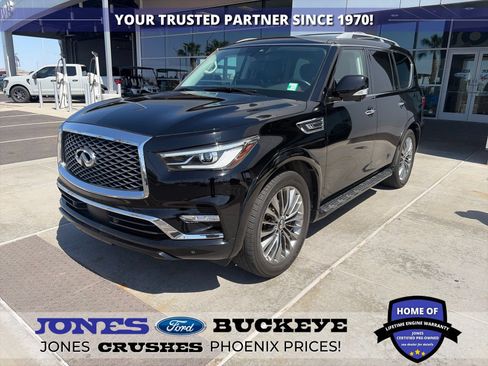 Used 2022 INFINITI QX80 Luxe RWD image 1