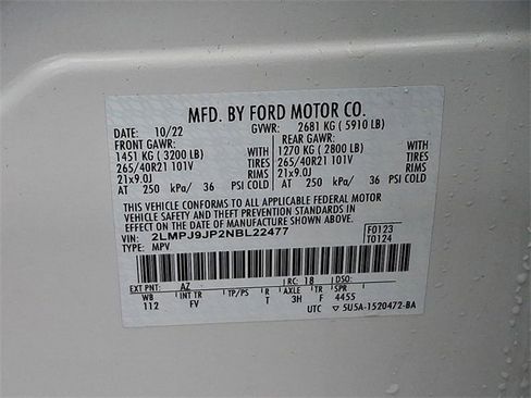 Used 2022 Lincoln Nautilus Black Label image 26