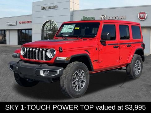 New 2025 Jeep Wrangler Unlimited Sahara w/ Safety Group AWD/4WD image 3
