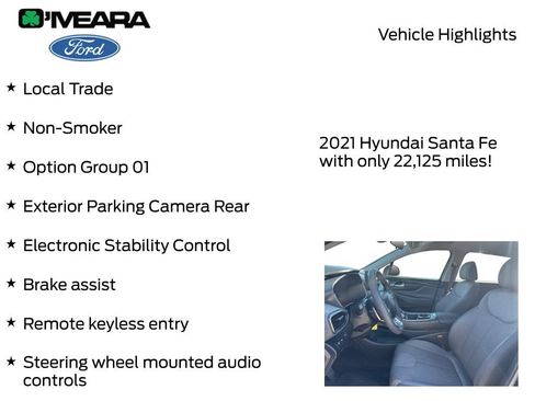 Used 2021 Hyundai Santa Fe SE FWD image 7