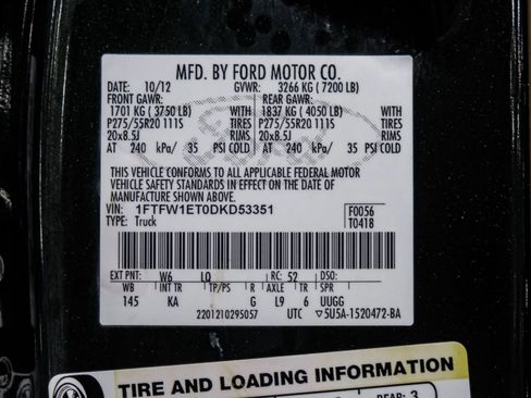 Used 2013 Ford F150 King Ranch w/ King Ranch Luxury Pkg image 59