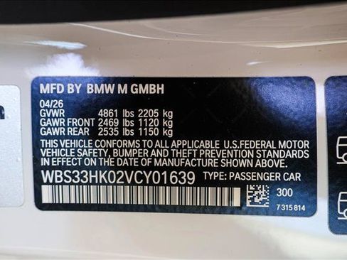 New 2027 BMW M4 xDrive Competition w/ M Driver's Package AWD/4WD image 23