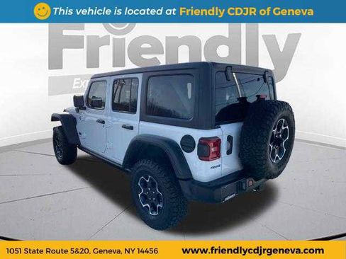 Used 2023 Jeep Wrangler Unlimited Rubicon 4xe w/ Steel Bumper Group image 7