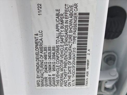 Used 2022 Honda Accord Sport image 23