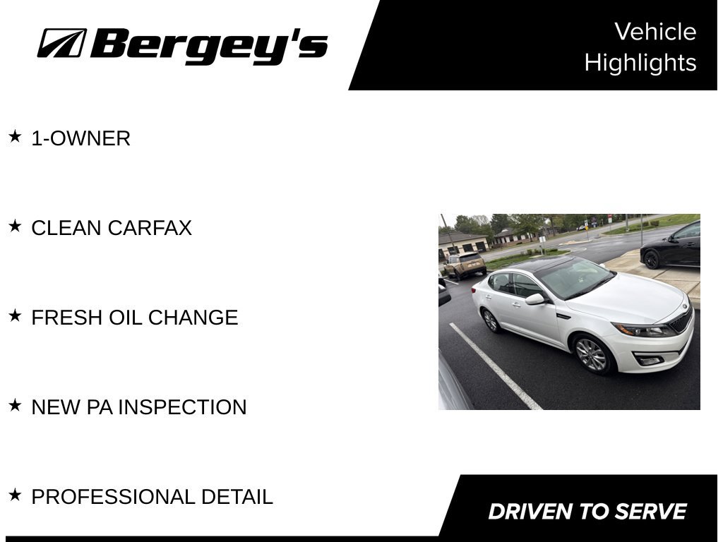 Used 2015 Kia Optima EX w/ EX Premium Package FWD image 4
