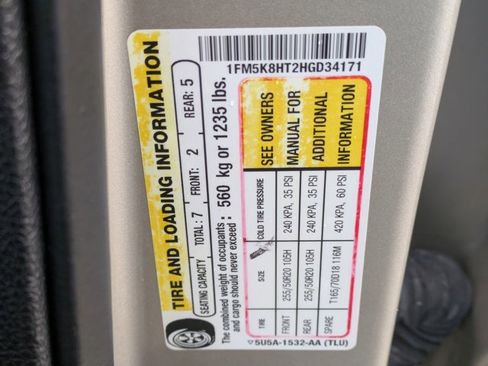 Used 2017 Ford Explorer Platinum image 15