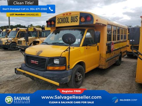 Used 2012 Chevrolet Express 3500 Extended w/ School Bus Package RWD image 3