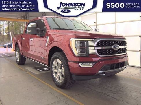 Used 2021 Ford F150 Platinum w/ Equipment Group 701A High image 1