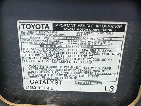 Used 2008 Toyota 4Runner Sport image 27