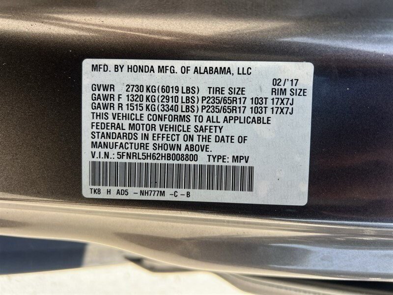 Used 2017 Honda Odyssey EX-L image 30