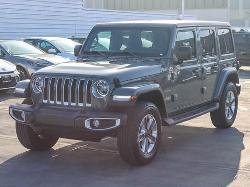 Used 2022 Jeep Wrangler Unlimited Sahara w/ LED Lighting Group image 3