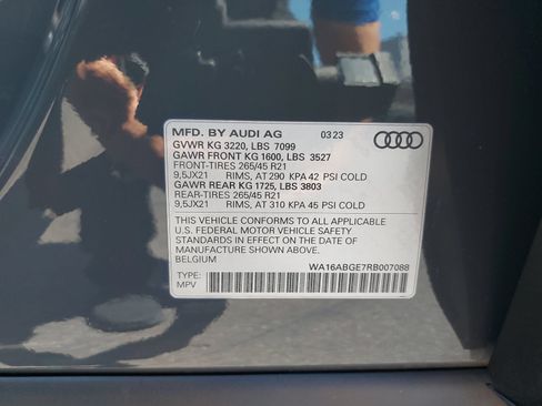 Used 2024 Audi Q8 e-tron Premium Plus w/ Prestige Package AWD/4WD image 41