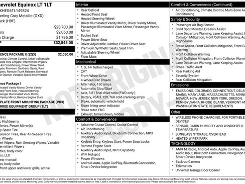 New 2026 Chevrolet Equinox LT w/ Convenience Package II image 4
