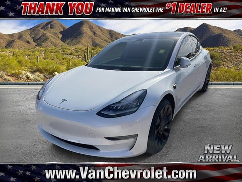Used 2019 Tesla Model 3 Long Range AWD/4WD image 1