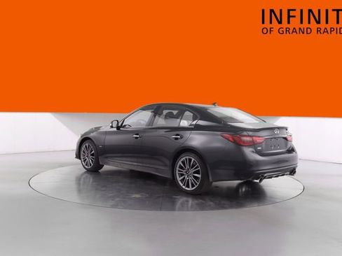 Used 2023 INFINITI Q50 Red Sport 400 w/ Black Opal Edition image 7