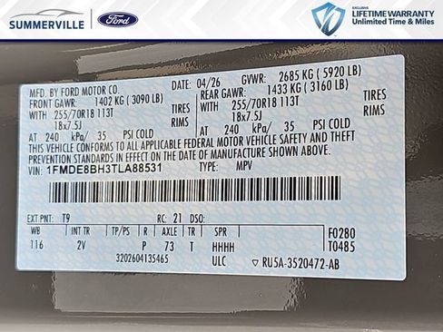 New 2026 Ford Bronco Outer Banks AWD/4WD image 36