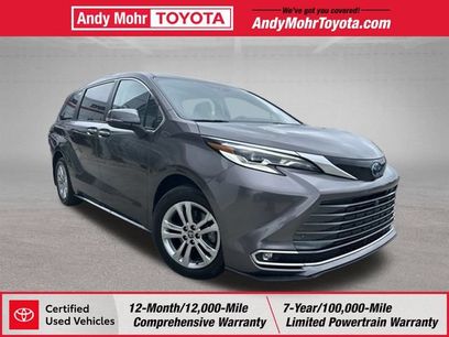Certified 2023 Toyota Sienna Platinum
