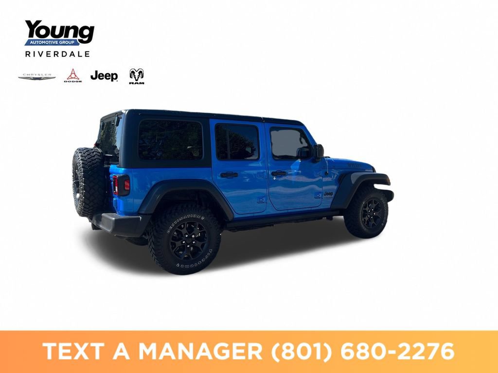 Used 2022 Jeep Wrangler Unlimited Sport AWD/4WD image 5