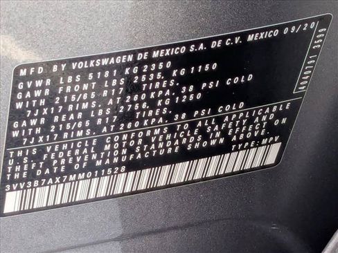 Used 2021 Volkswagen Tiguan SE FWD image 26