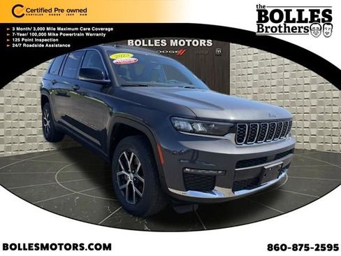 Certified 2023 Jeep Grand Cherokee L Limited AWD/4WD image 1
