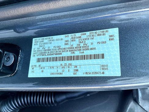 Used 2025 Ford F150 XLT w/ Equipment Group 302A MID image 6