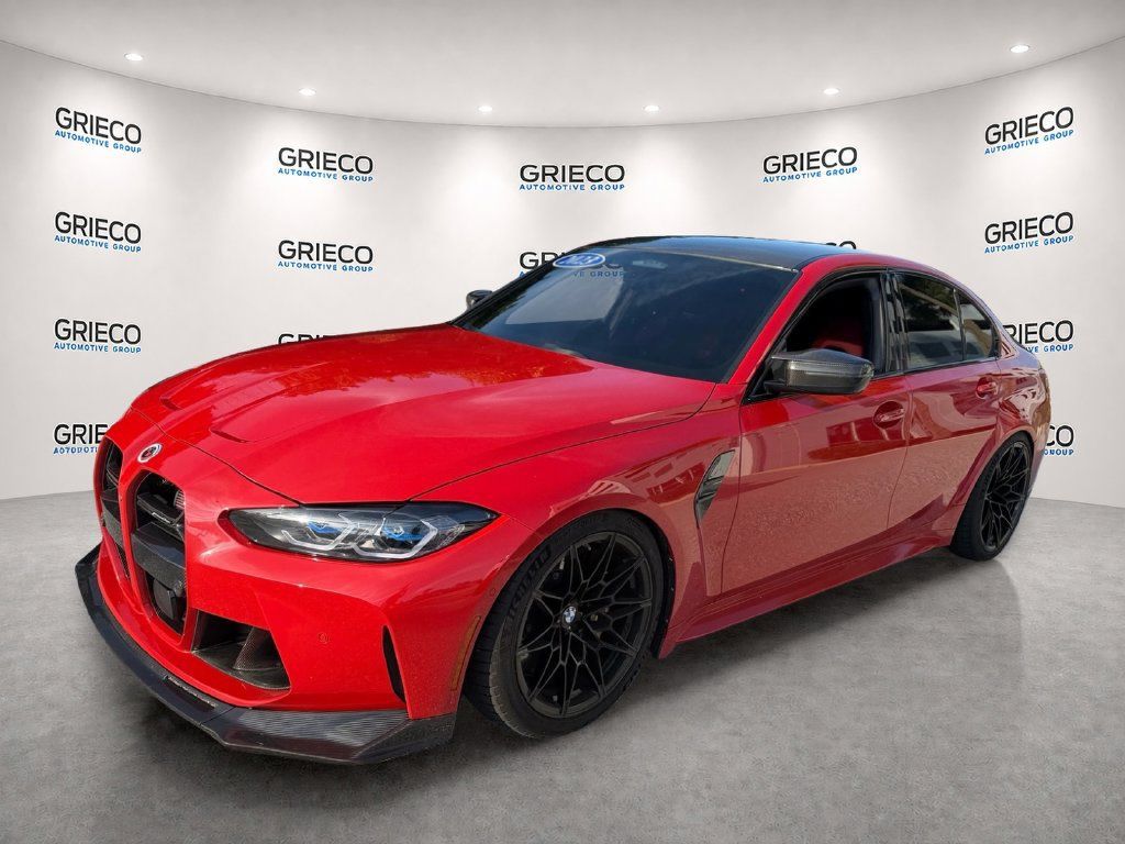 Used 2023 BMW M3 Competition w/ M Carbon Exterior Package AWD/4WD image 3