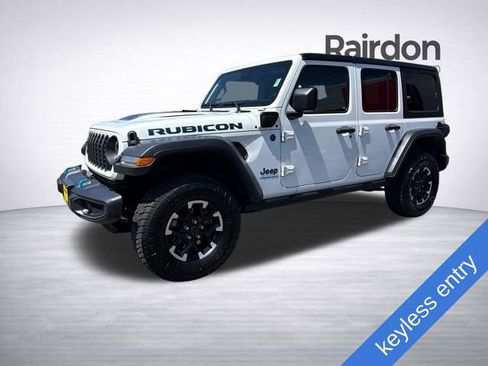 Used 2024 Jeep Wrangler Unlimited Rubicon 4xe AWD/4WD image 3