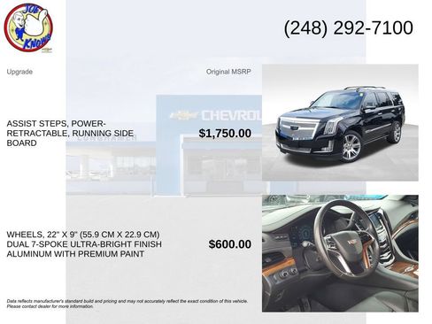 Used 2016 Cadillac Escalade Premium AWD/4WD image 5