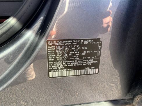 Used 2021 Volkswagen Atlas SEL Premium image 37