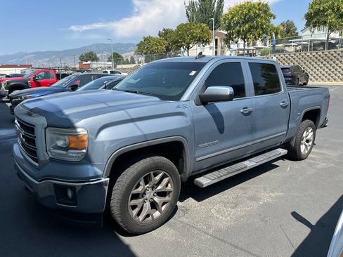 Used 2015 GMC Sierra 1500 SLT w/ SLT Crew Cab Value Package AWD/4WD image 1
