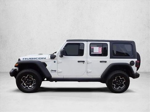 Used 2023 Jeep Wrangler Unlimited Rubicon 4xe w/ Cold Weather Group AWD/4WD image 2